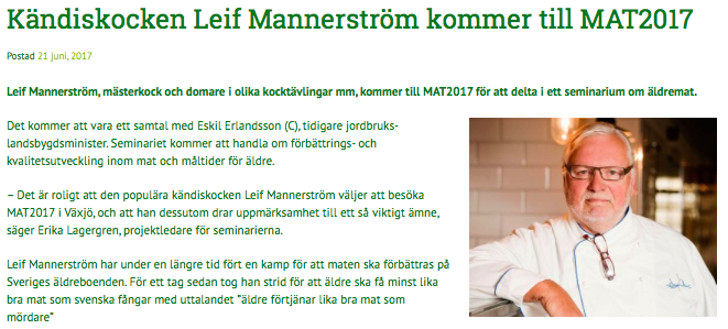 MAT2017 Leif mannerström Kajsa Asp Jonson