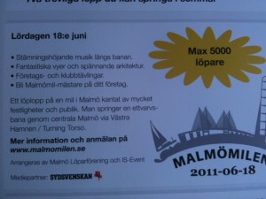 Malmömilen 18/6 2011